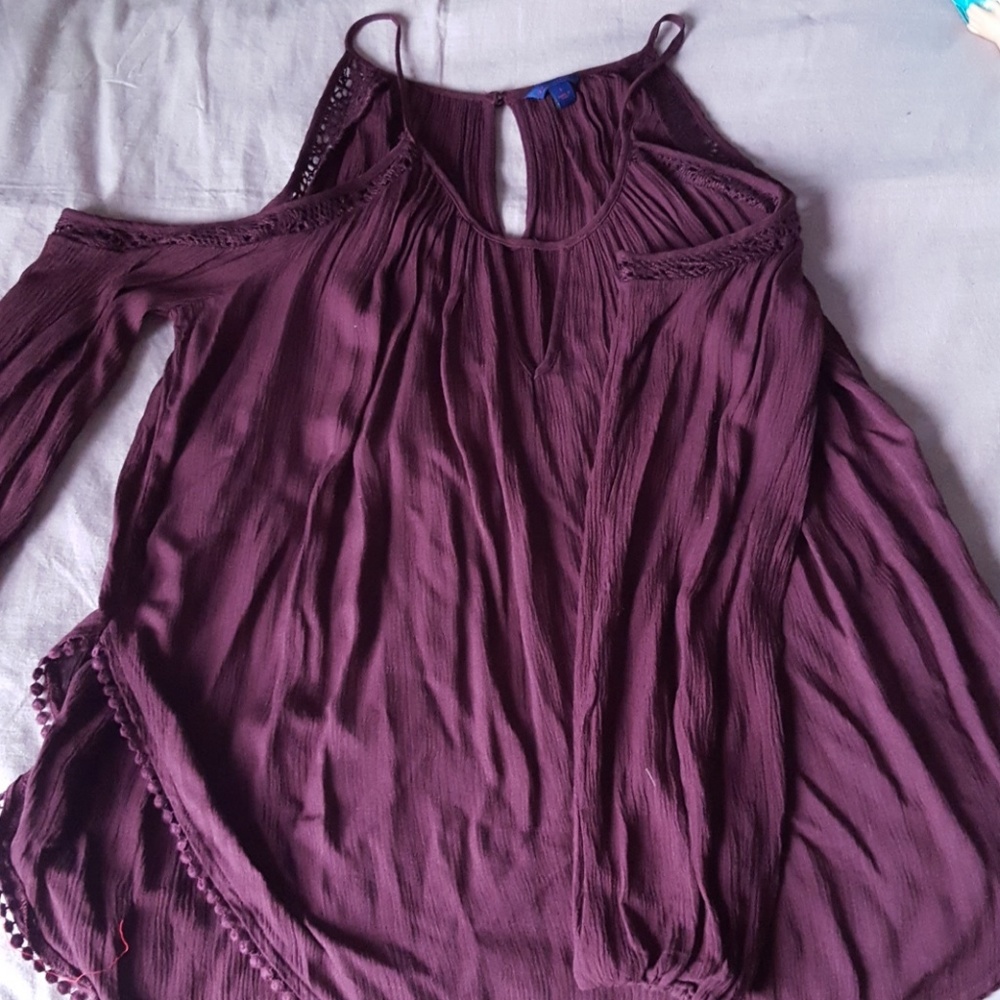Aeropostale cold shoulder shirt